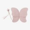 Ailes De Papillon En Gaze De Coton + Baguette Magique Rose - Vertbaudet 2 Ailes De Papillon En Gaze De Coton + Baguette Magique Rose - Vertbaudet -Magasin De Périphériques Pour Enfants ailes de papillon en gaze de coton baguette magique