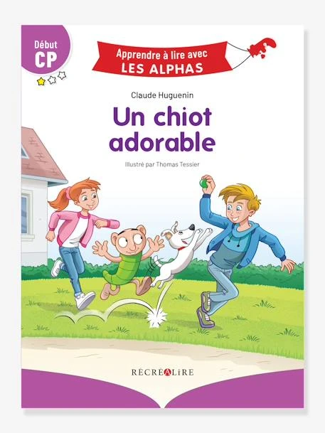 Apprendre à Lire Avec Les Alphas - Un Chien Adorable RÉCRÉALIRE Violet - Recrealire 3 Apprendre à Lire Avec Les Alphas - Un Chien Adorable RÉCRÉALIRE Violet - Recrealire