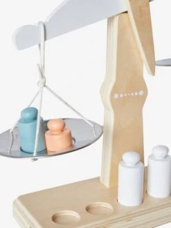 Balance à Poids En Bois FSC® Multicolore - Vertbaudet -Magasin De Périphériques Pour Enfants balance a poids en bois fsc 4