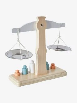 Balance à Poids En Bois FSC® Multicolore - Vertbaudet -Magasin De Périphériques Pour Enfants balance a poids en bois fsc 5