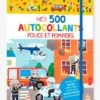 Cahier D'activités Mes Premiers Autocollants - Mes 500 Autocollants Police Et Pompiers AUZOU Jaune - Auzou -Magasin De Périphériques Pour Enfants cahier dactivites mes premiers autocollants mes 500 autocollants police et pompiers auzou