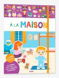 Cahier D'activités Mes Premiers Autocollants - Mes Premiers Autocollants A La Maison AUZOU Multicolore - Auzou