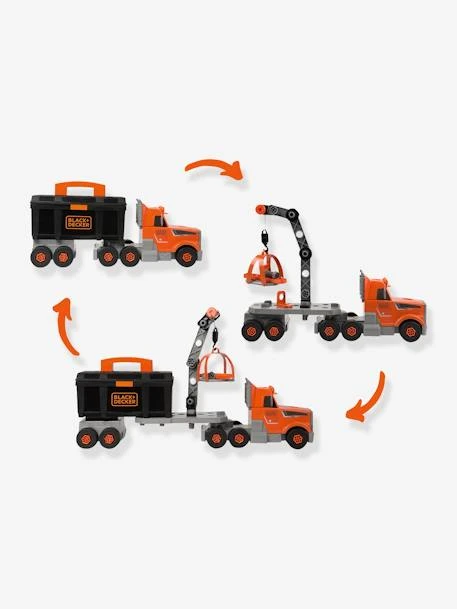 Camion De Bricolage Black+Decker SMOBY Orange/noir/gris - Smoby 6 Camion De Bricolage Black+Decker SMOBY Orange/noir/gris - Smoby – Image 4
