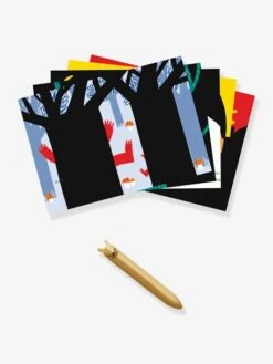 Cartes à Gratter Animaux à Découvrir DJECO Vert - Djeco -Magasin De Périphériques Pour Enfants cartes a gratter animaux a decouvrir djeco 2