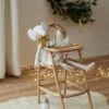 Chaise Haute Poupon En Rotin Beige - Vertbaudet -Magasin De Périphériques Pour Enfants chaise haute poupon en rotin