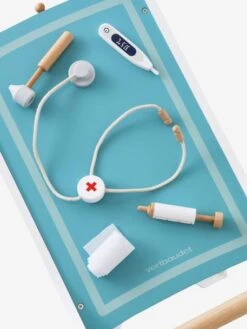 Chariot De Vétérinaire En Bois FSC® Blanc - Vertbaudet -Magasin De Périphériques Pour Enfants chariot de veterinaire en bois fsc 5