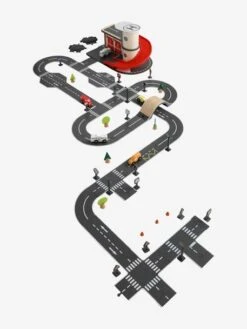 Circuit De Voitures En Bois FSC® Multicolore - Vertbaudet -Magasin De Périphériques Pour Enfants circuit de voitures en bois fsc 3