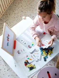 Coffret D'apprentissage Des Lettres Et Des Mots Multicolore - Vertbaudet -Magasin De Périphériques Pour Enfants coffret dapprentissage des lettres et des mots 2