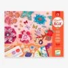 Coffret Le Jardin En Fleurs DJECO Rose - Djeco -Magasin De Périphériques Pour Enfants coffret le jardin en fleurs djeco