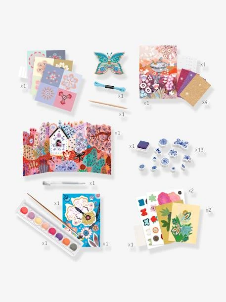 Coffret Le Jardin En Fleurs DJECO Rose - Djeco 7 Coffret Le Jardin En Fleurs DJECO Rose - Djeco – Image 5