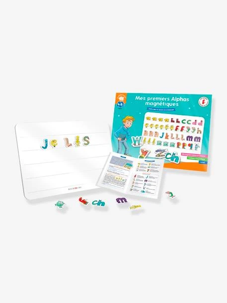 Coffret Mes Premiers Alphas Magnétiques - RÉCRÉALIRE Bleu Et Orange - Recrealire 4 Coffret Mes Premiers Alphas Magnétiques - RÉCRÉALIRE Bleu Et Orange - Recrealire – Image 2