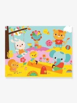 Collage Pour Les Tout Petits Ma Journée DJECO Bleu - Djeco -Magasin De Périphériques Pour Enfants collage pour les tout petits ma journee djeco 4