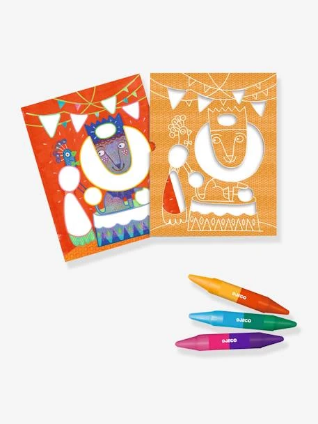 Coloriage Pour Les Petits Funambule Et Balles DJECO Bleu - Djeco 4 Coloriage Pour Les Petits Funambule Et Balles DJECO Bleu - Djeco – Image 2