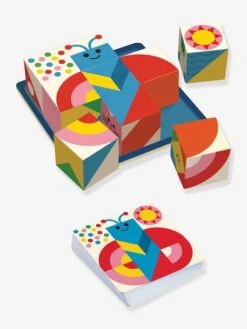 Cubologic 9 DJECO Bleu - Djeco 5 Cubologic 9 DJECO Bleu - Djeco -Magasin De Périphériques Pour Enfants cubologic 9 djeco 1