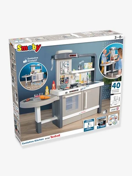 Cuisine Evolutive Tefal - SMOBY Gris - Smoby 6 Cuisine Evolutive Tefal - SMOBY Gris - Smoby – Image 4