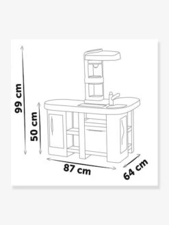 Cuisine Tefal XL Studio Bubble - SMOBY Blanc - Smoby -Magasin De Périphériques Pour Enfants cuisine tefal xl studio bubble smoby 4