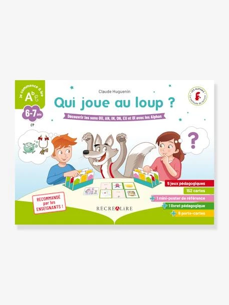 Découvrir Les Sons Avec Les Alphas - Qui Joue Au Loup ? RÉCRÉALIRE Blanc - Recrealire 3 Découvrir Les Sons Avec Les Alphas - Qui Joue Au Loup ? RÉCRÉALIRE Blanc - Recrealire