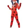 Déguisement Tikki Ladybug + Gants - Miraculous - 5/6 Ans - RUBIE'S Rouge - Rubie's -Magasin De Périphériques Pour Enfants deguisement tikki ladybug gants miraculous 56 ans rubies