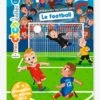 Docs à Coller - Le Football MILAN Blanc - Hachette -Magasin De Périphériques Pour Enfants docs a coller le football milan