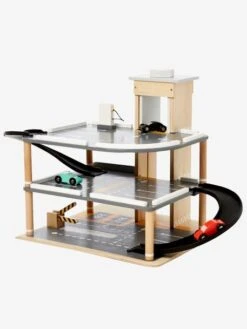 Garage En Bois 3 Niveaux En Bois FSC® Multicolore - Vertbaudet -Magasin De Périphériques Pour Enfants garage en bois 3 niveaux en bois fsc 3