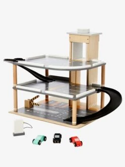 Garage En Bois 3 Niveaux En Bois FSC® Multicolore - Vertbaudet -Magasin De Périphériques Pour Enfants garage en bois 3 niveaux en bois fsc 4