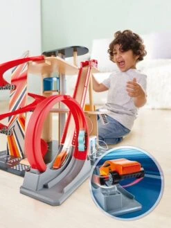 Garage Looping - HAPE Rouge - Hape 11 Garage Looping - HAPE Rouge - Hape -Magasin De Périphériques Pour Enfants garage looping hape 3