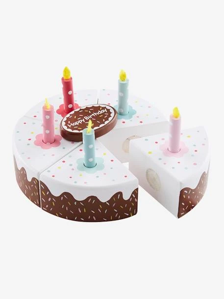 Gâteau D'anniversaire En Bois FSC® Multicolore - Vertbaudet 3 Gâteau D'anniversaire En Bois FSC® Multicolore - Vertbaudet