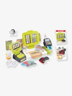 Grande Caisse Enregistreuse - SMOBY Vert - Smoby 12 Grande Caisse Enregistreuse - SMOBY Vert - Smoby -Magasin De Périphériques Pour Enfants grande caisse enregistreuse smoby 4