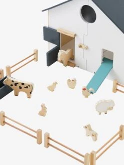 Grande Ferme En Bois FSC® Multicolore - Vertbaudet -Magasin De Périphériques Pour Enfants grande ferme en bois fsc 2
