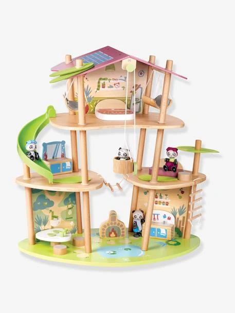 Grande Maison Des Pandas - HAPE Vert - Hape 3 Grande Maison Des Pandas - HAPE Vert - Hape