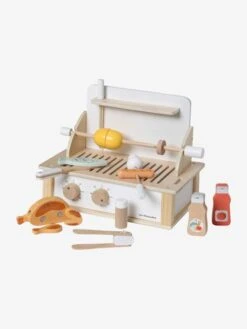 Grill Barbecue à Poser En Bois FSC® Beige - Vertbaudet -Magasin De Périphériques Pour Enfants grill barbecue a poser en bois fsc 5