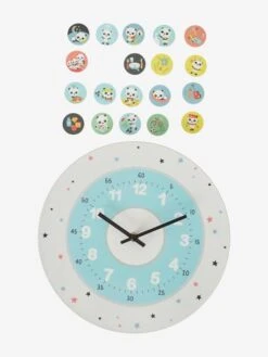 Horloge De La Journée Avec Magnets En Bois FSC® Multicolore - Vertbaudet -Magasin De Périphériques Pour Enfants horloge de la journee avec magnets en bois fsc 2