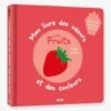 Imagier Mon Livre Des Odeurs Et Des Couleurs - Les Fruits AUZOU Rose - Auzou -Magasin De Périphériques Pour Enfants imagier mon livre des odeurs et des couleurs les fruits auzou