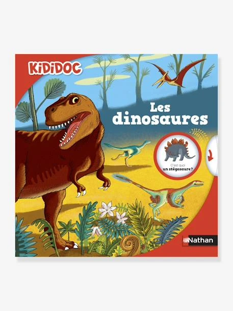 Kididoc - Les Dinosaures - Livre Animé - NATHAN Vert - Nathan 3 Kididoc - Les Dinosaures - Livre Animé - NATHAN Vert - Nathan
