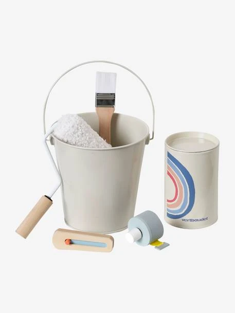 Kit Du Peintre En Bois FSC® Bleu - Vertbaudet 4 Kit Du Peintre En Bois FSC® Bleu - Vertbaudet – Image 2