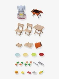 La Fille Eléphant Et Son Set De Pique-nique - SYLVANIAN FAMILIES Blanc - Sylvanian -Magasin De Périphériques Pour Enfants la fille elephant et son set de pique nique sylvanian families 2