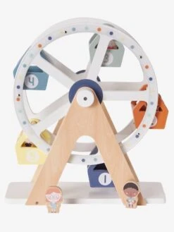 La Grande Roue Des Amis Des Petits En Bois FSC® Blanc - Vertbaudet -Magasin De Périphériques Pour Enfants la grande roue des amis des petits en bois fsc 2