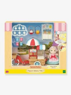 La Maman Mouton Et Son Stand De Popcorn SYLVANIAN FAMILIES Blanc - Sylvanian
