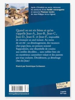 Le Camembert Volant - Histoires Des Jean-Quelque-Chose - T2 - GALLIMARD JEUNESSE Bleu - Gallimard -Magasin De Périphériques Pour Enfants le camembert volant histoires des jean quelque chose t2 gallimard jeunesse 1
