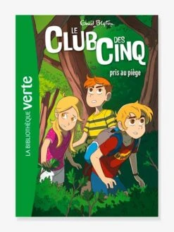 Le Club Des 5 Pris Au Piège - Tome 08 - HACHETTE Blanc - Hachette