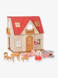 Le Cosy Cottage Du Village - SYLVANIAN FAMILIES Blanc - Sylvanian -Magasin De Périphériques Pour Enfants le cosy cottage du village sylvanian families 1