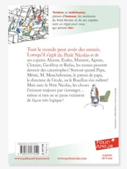 Le Petit Nicolas A Des Ennuis - GALLIMARD JEUNESSE Blanc - Gallimard -Magasin De Périphériques Pour Enfants le petit nicolas a des ennuis gallimard jeunesse 1