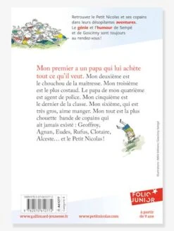 Le Petit Nicolas Et Les Copains - GALLIMARD JEUNESSE Blanc - Gallimard 5 Le Petit Nicolas Et Les Copains - GALLIMARD JEUNESSE Blanc - Gallimard -Magasin De Périphériques Pour Enfants le petit nicolas et les copains gallimard jeunesse 1