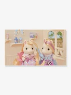 Le Salon De Coiffure Des Poneys - SYLVANIAN FAMILIES Blanc - Sylvanian -Magasin De Périphériques Pour Enfants le salon de coiffure des poneys sylvanian families 5