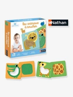 Les Animaux à Toucher NATHAN Blanc - Nathan -Magasin De Périphériques Pour Enfants les animaux a toucher nathan 1