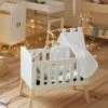Lit Poupon Sur Pieds En Bois FSC® Blanc - Vertbaudet 2 Lit Poupon Sur Pieds En Bois FSC® Blanc - Vertbaudet -Magasin De Périphériques Pour Enfants lit poupon sur pieds en bois fsc