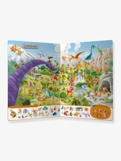 Livre D'activités Cherche Et Trouve Du Loup - A Travers Le Temps - AUZOU Blanc - Auzou -Magasin De Périphériques Pour Enfants livre dactivites cherche et trouve du loup a travers le temps auzou 3