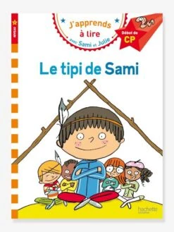 Livre éducatif J’apprends à Lire Avec Sami Et Julie - Le Tipi De Sami, Niveau 1 HACHETTE EDUCATION Blanc - Hachette