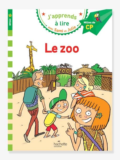 Livre éducatif J’apprends à Lire Avec Sami Et Julie - Le Zoo, Niveau 2 HACHETTE EDUCATION Blanc - Hachette 3 Livre éducatif J’apprends à Lire Avec Sami Et Julie - Le Zoo, Niveau 2 HACHETTE EDUCATION Blanc - Hachette