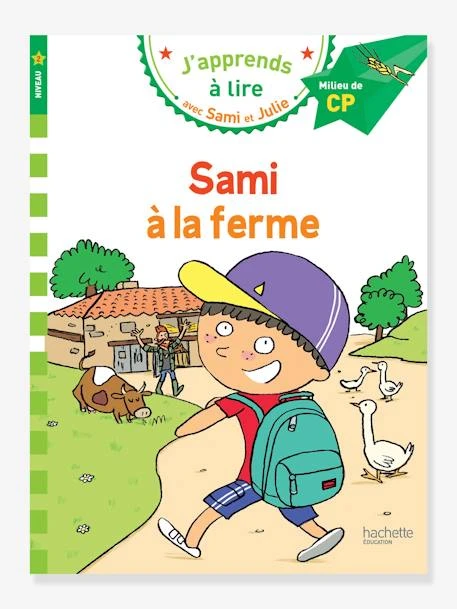 Livre éducatif J’apprends à Lire Avec Sami Et Julie - Sami à La Ferme, Niveau 2 HACHETTE EDUCATION Blanc - Hachette 3 Livre éducatif J’apprends à Lire Avec Sami Et Julie - Sami à La Ferme, Niveau 2 HACHETTE EDUCATION Blanc - Hachette